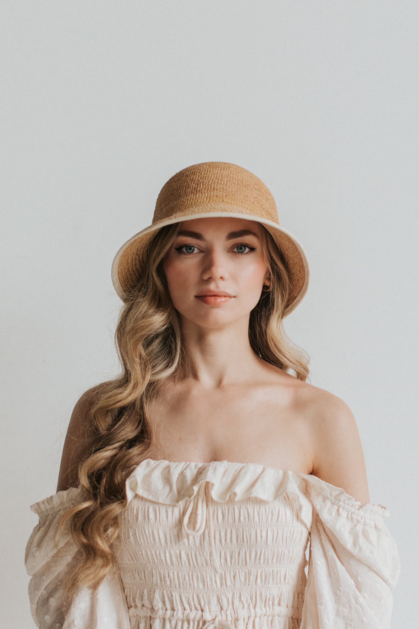 straw hat - bucket hat - straw bucket hat - wear the hat multiple ways - fashion hat - vacation hat - summer hat - beach hat - beach style - beach accessories - summer 